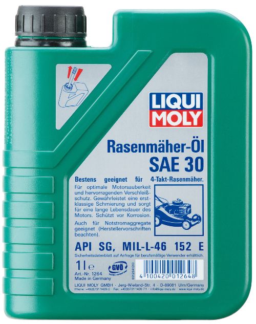LIQUI MOLY olej do urządzeń ogrodniczych Rasenmaeher Oil SAE 30 1L