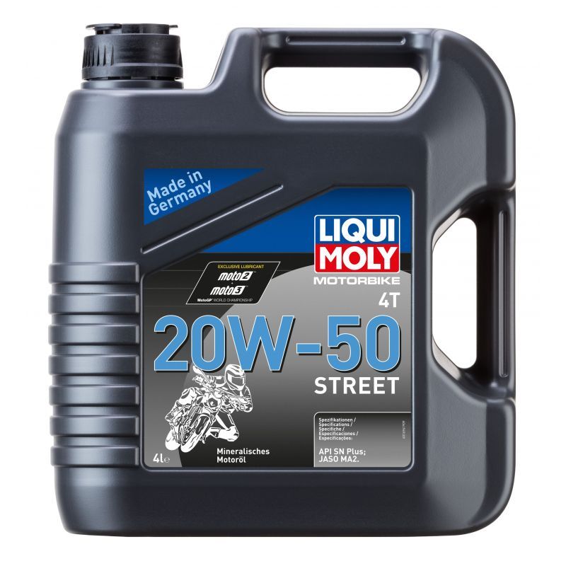 LIQUI MOLY Motorbike 4T 20W-50 Street - 4 litry