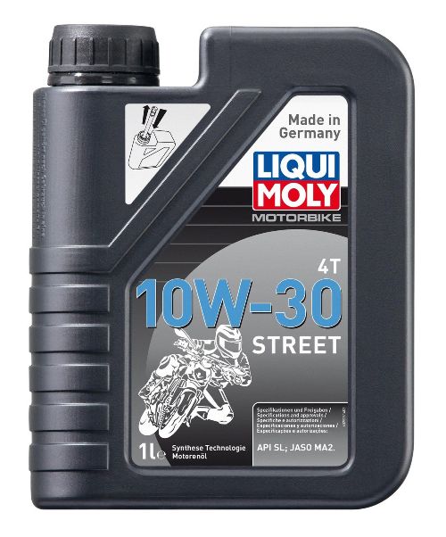 LIQUI MOLY olej silnikowy do motocykli Motorbike 4T 10 W-30 Street