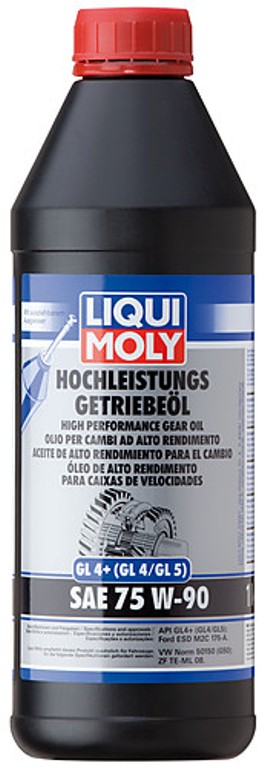 LIQUI MOLY olej przekładniowy do sam. osobowych Hochl.Getriebeoil GL4+ 75W-90 1L