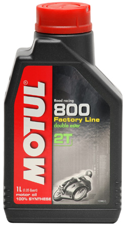 MOTUL 800 2T Road Racing Double Ester Factory Line - 1 litr